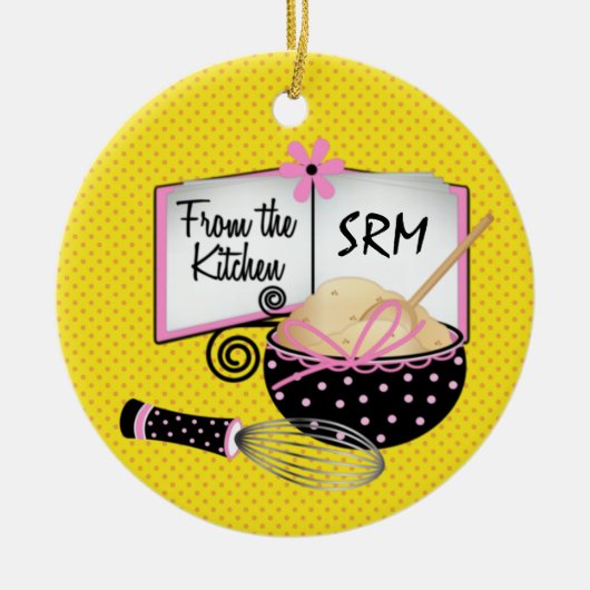 Keuken/koken - SRF Keramisch Ornament (Voorkant)