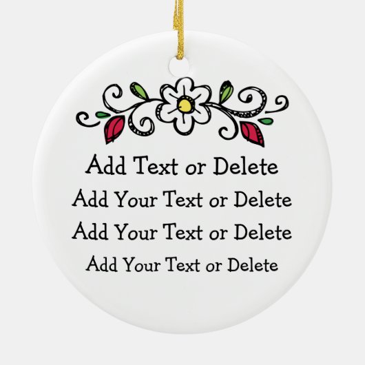 Keuken/koken - SRF Keramisch Ornament (Achterkant)