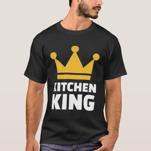Keuken Koning T-shirt (Voorkant)