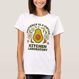Keuken Laboratorium – Retro Moderne Avocado T-shirt