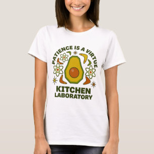 Keuken Laboratorium – Retro Moderne Avocado T-shirt
