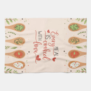 Keuken Liefde - Hartverwarmende Culinaire Handdoek