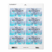 Keuken Magic Custom Koken & Bakken Labels (Full Sheet)