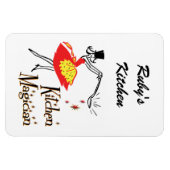 Keuken Magician Retro Custom Koelkast Magneet (Horizontaal)