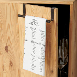 Keuken Magie Kruiden- en Specerijen Referentiegids Theedoek