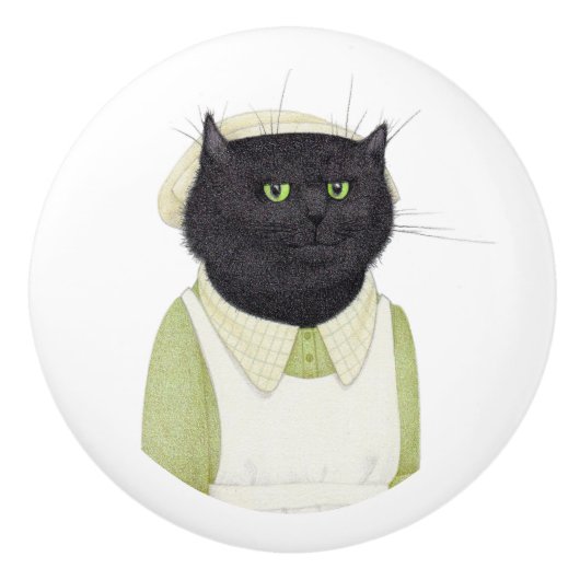 KEUKEN MAID CAT Keramische knop (Voorkant)