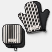 Keuken Meester Ovenwant & Pannenlap Set (Voorkant / Achterkant)