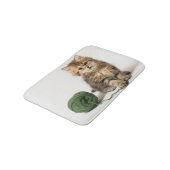 Keuken met groene garens badmat (Gekanteld)