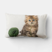 Keuken met groene garens kussen (Achterkant)