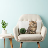 Keuken met groene garens kussen (Stoel)