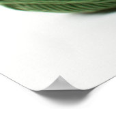 Keuken met groene garens poster (Hoek)