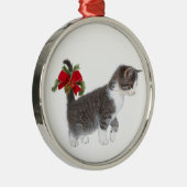 Keuken met kerstboog metalen ornament (Rechts)