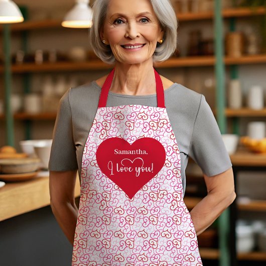 Keuken met Liefde Persoonlijk Valentijns Schort