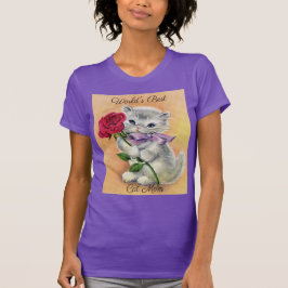 keuken met Roos T-shirt