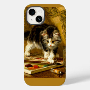 Keuken met verf en penselen iPhone 14 hoesje