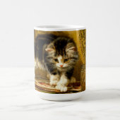 Keuken met verf en penselen magische mok (Midden)