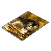 Keuken met verf en penselen notitieboek (Linkerzijde)