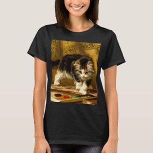 Keuken met verf en penselen t-shirt