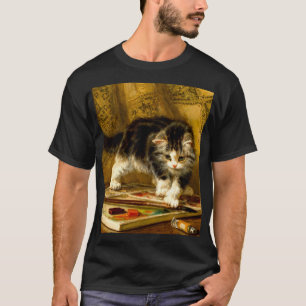 Keuken met verf en penselen t-shirt