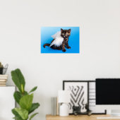 Keuken met vleugels poster (Thuiskantoor)