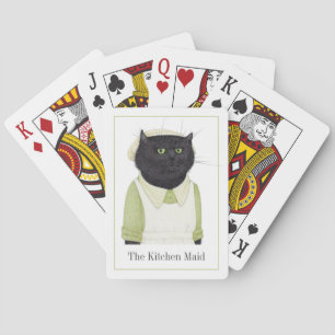 KEUKEN MID KAT Speelkaarten + Tekst
