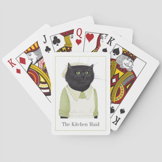 KEUKEN MID KAT Speelkaarten + Tekst (Achterkant)
