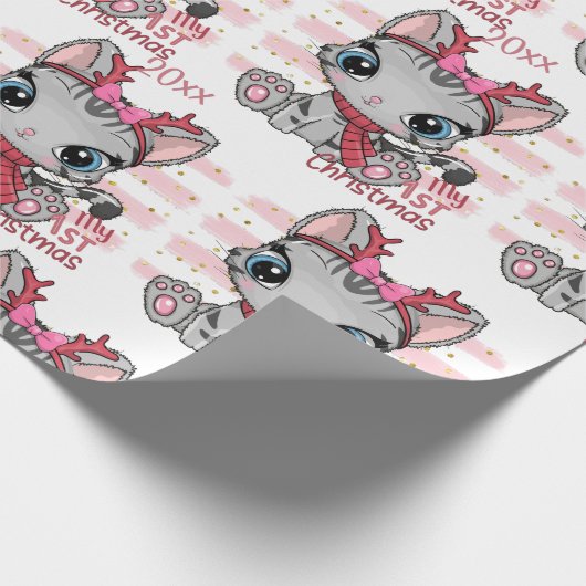 Keuken, mijn eerste kerstpapier cadeaupapier (Hoek)