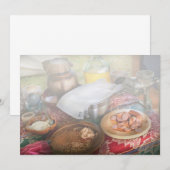 Keuken - Noorse picknick Aankondiging (Voorkant / Achterkant)