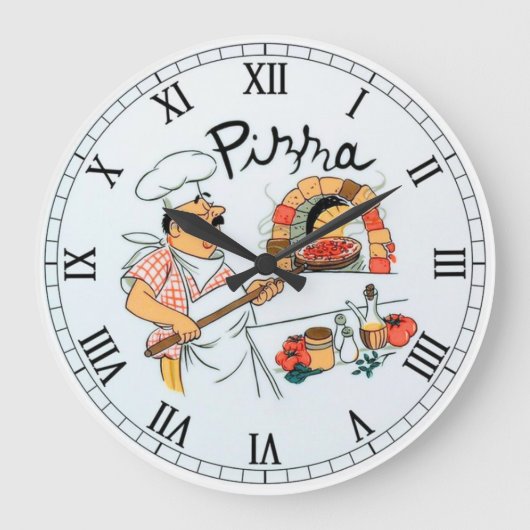 Keuken of restaurant grote klok (Voorkant)