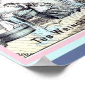  keuken- of waskamer en kunsttekst poster (Hoek)