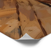 Keuken Ontbijt - Painterly Impressionisme Stijl Poster (Hoek)