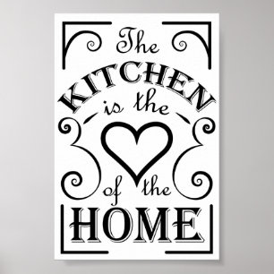 Keuken ontwerp offerte poster