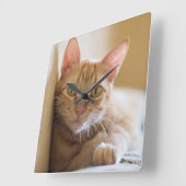 Keuken op de bank vierkante klok (Hoek)