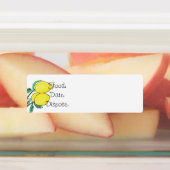 Keuken Organisatie Citroen Voedsel Etiketten Labels (Aangebracht)