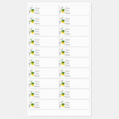 Keuken Organisatie Lemon Limoen Food Labels (Vel)