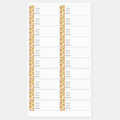 Keuken Organisatie Voedsel Etiketten Salade Patroo Labels (Vel)