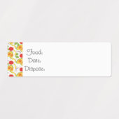 Keuken Organisatie Voedsel Etiketten Salade Patroo Labels (Design 2)