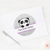 Keuken Paars Black Panda Canning Stickers (Envelop)