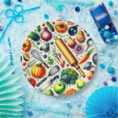 Keuken. Papieren Bordje (Feest)