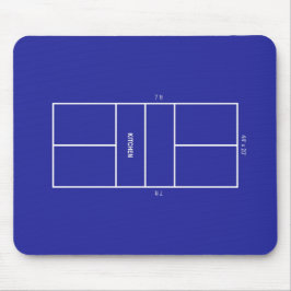 Keuken Pickleballveld Diagram Muismat