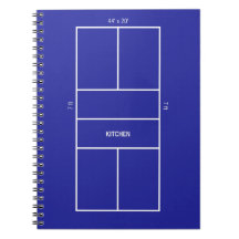 Keuken Pickleballveld Diagram