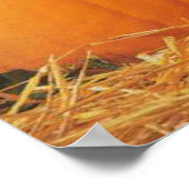 Keuken-, pompoen- en papaverdrukken poster (Hoek)