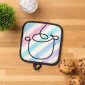 Keuken pothouder pannenlap (Top down)