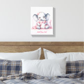 Keuken -Premium Canvas met glanslaagje Afdruk (Insitu (Slaapkamer))