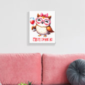 Keuken -Premium Canvas met Spandraam (Glans) Afdruk (Insitu (Woonkamer))