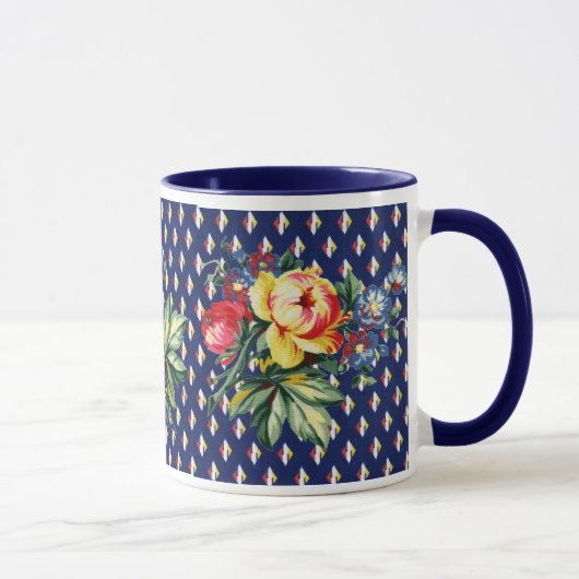 keuken - Quilt - Mok van Floral Textile (Rechts)