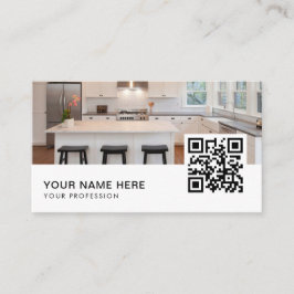 Keuken renovaties slogans Visitekaartje QR-code