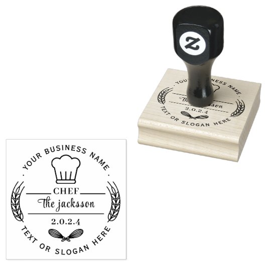 Keuken Rubberstempel (Gestempeld)