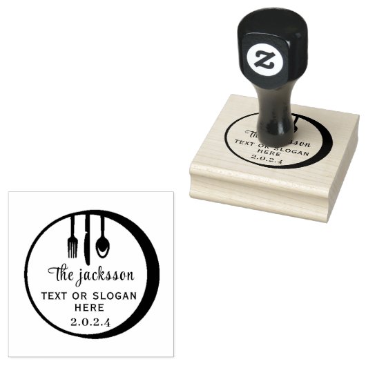 Keuken Rubberstempel (Gestempeld)