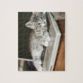 Keuken rusten op laptopcomputer legpuzzel (Verticaal)